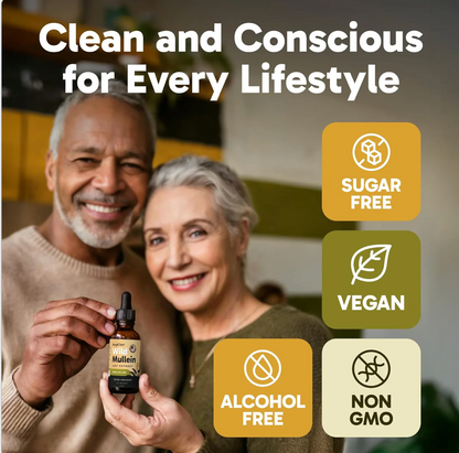 New Maximum Potency Mullein Drops For Smokers | RespiClear